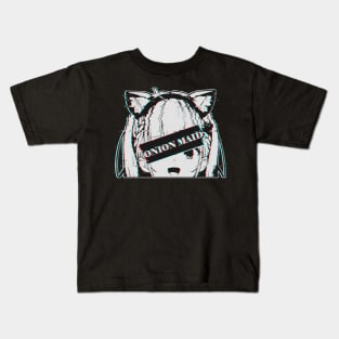 Minato Aqua Hololive Glitched Kids T-Shirt